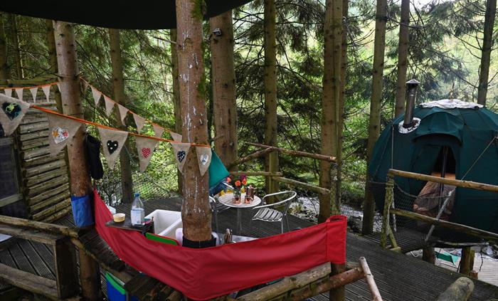 The deck
